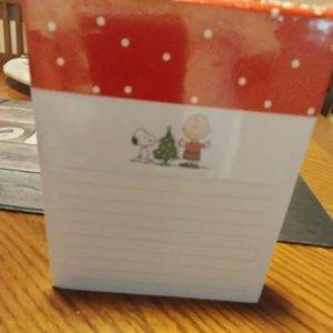 Peanuts notepad